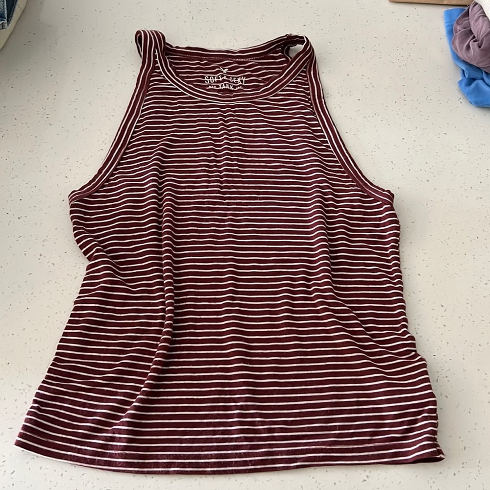 Stripped tank top